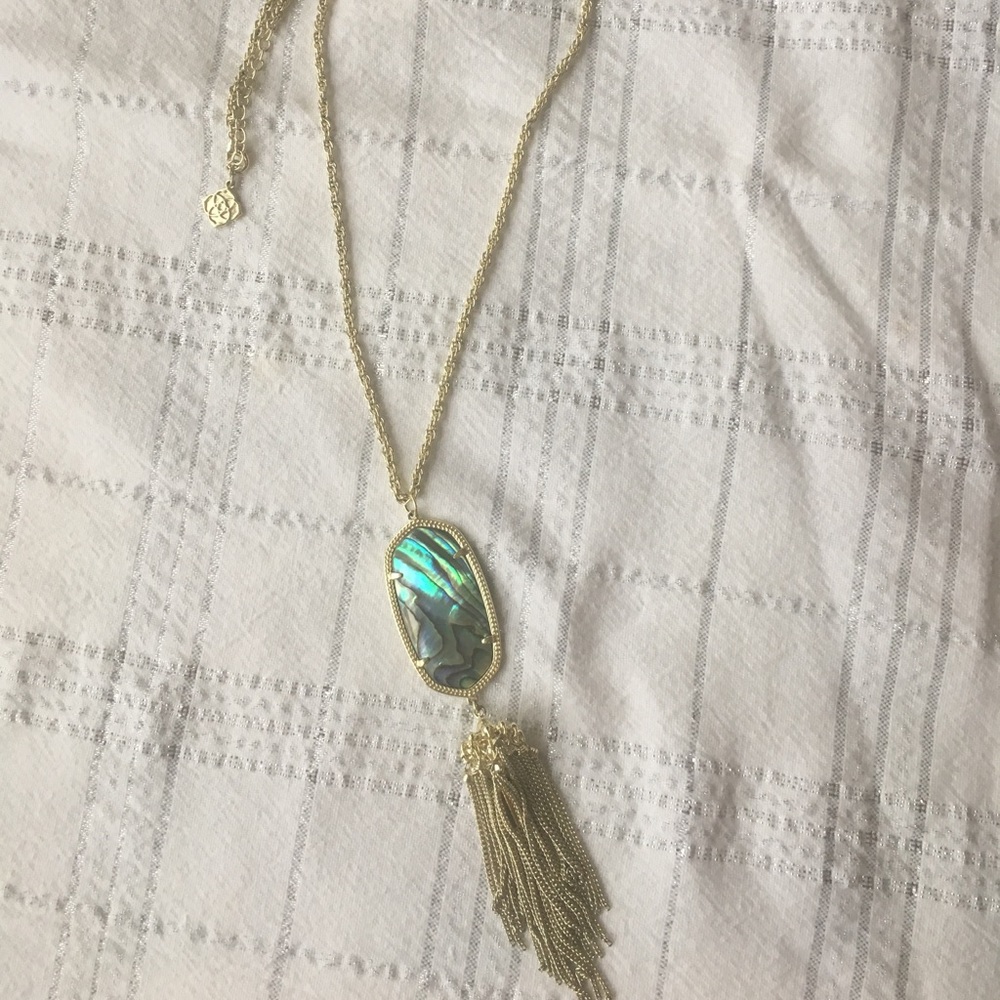 Kendra Scott Rayne Tassel necklace.